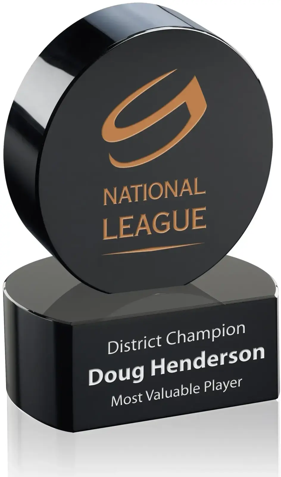 Hockey Puck Award on Base