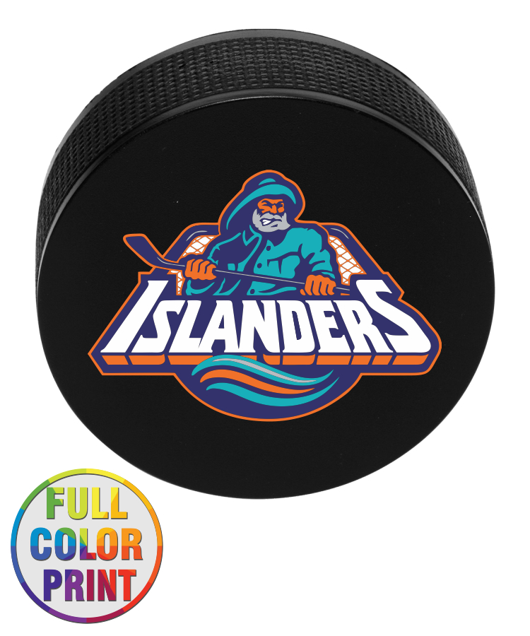 Hockey Puck Shaped Stress Ball in Vibrant Colors