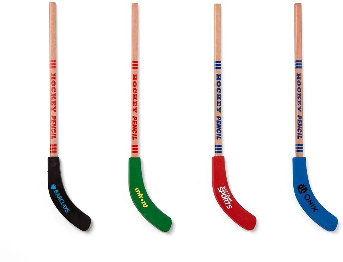 Custom Printed Hockey Stick Pencil