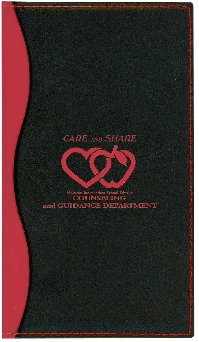 Personalized Two-Tone Vinyl Soft Cover Weekly Planner