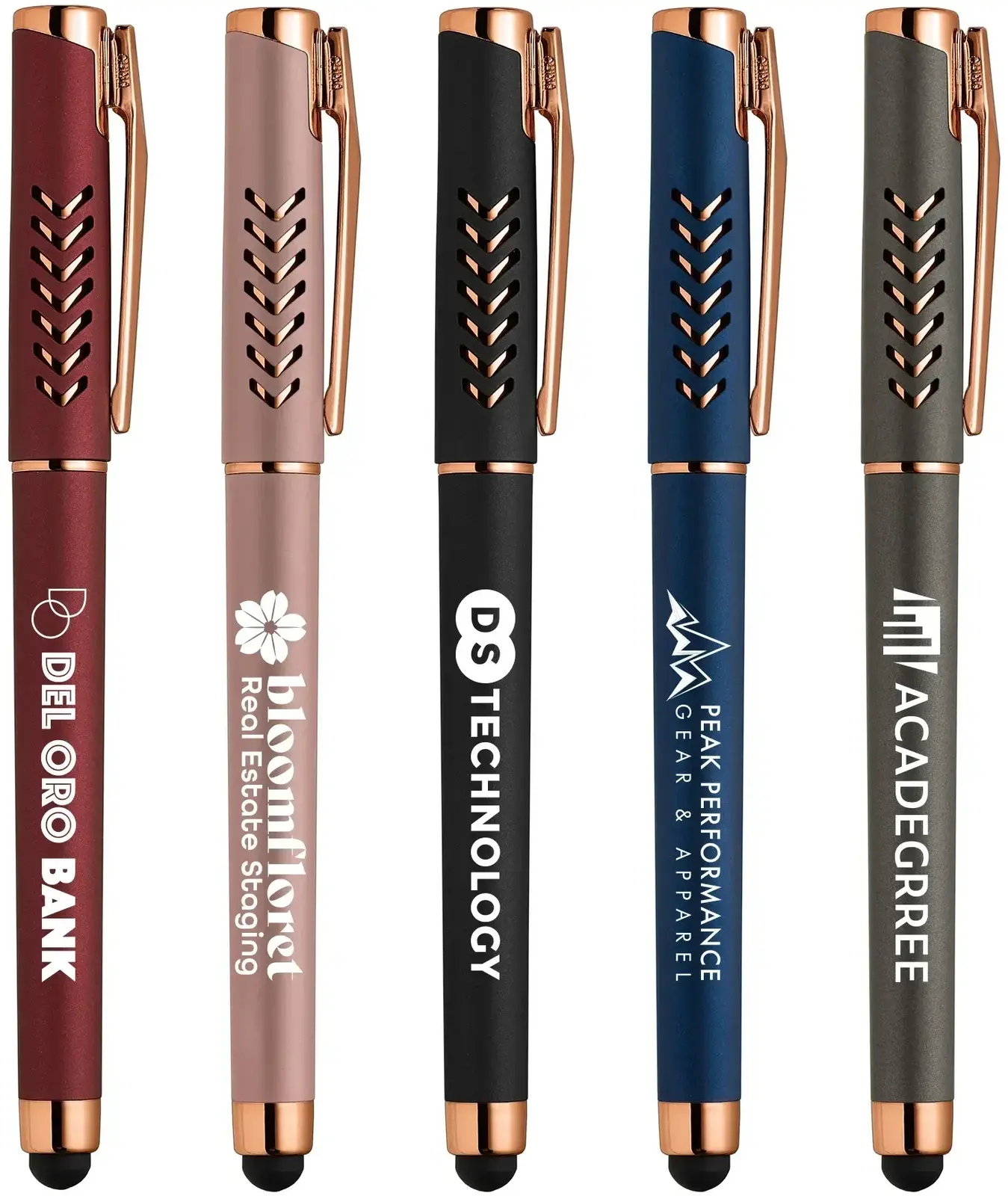 Hollywood Rose Gold Gel Pen w/Stylus