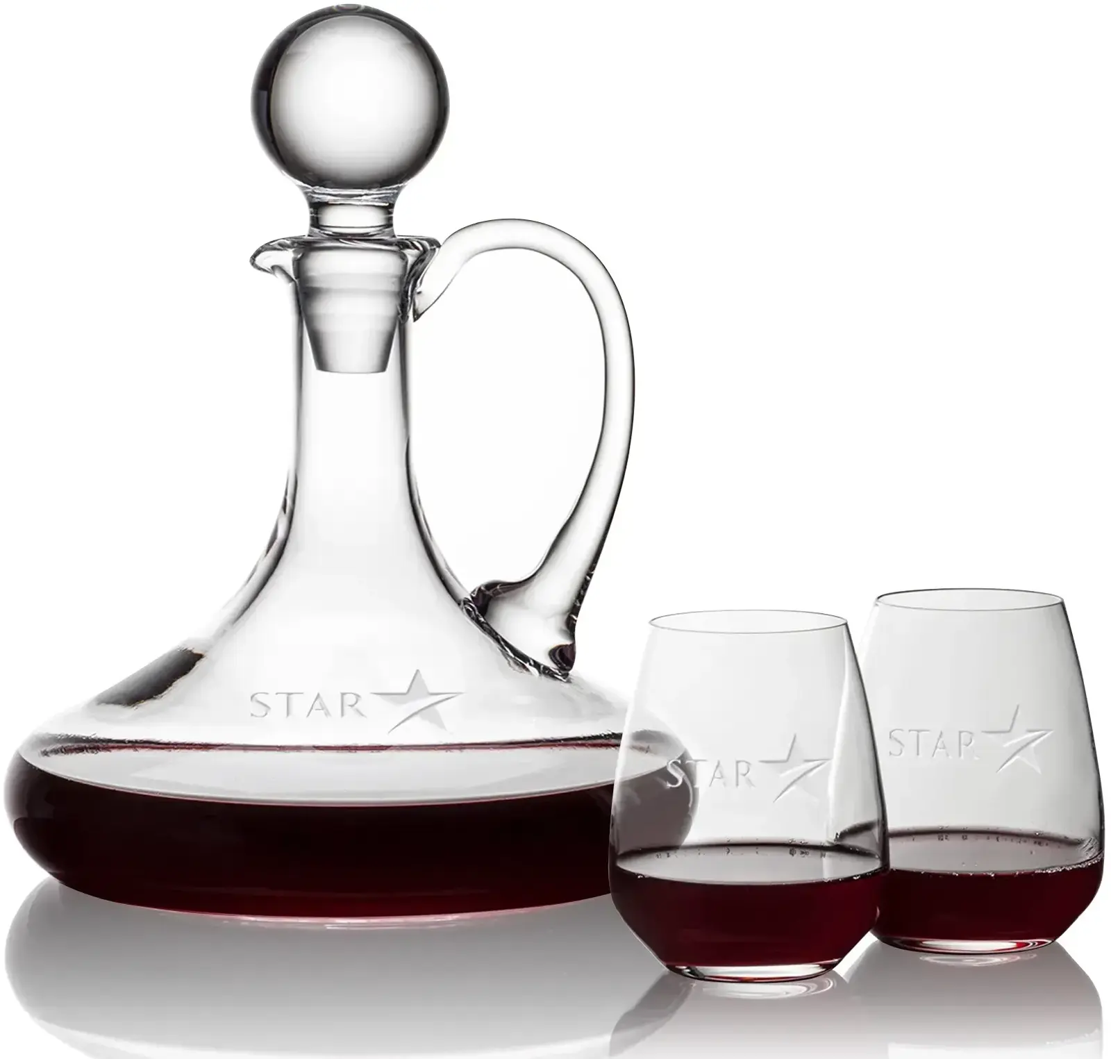 Horsham Decanter Stemless Wine Set