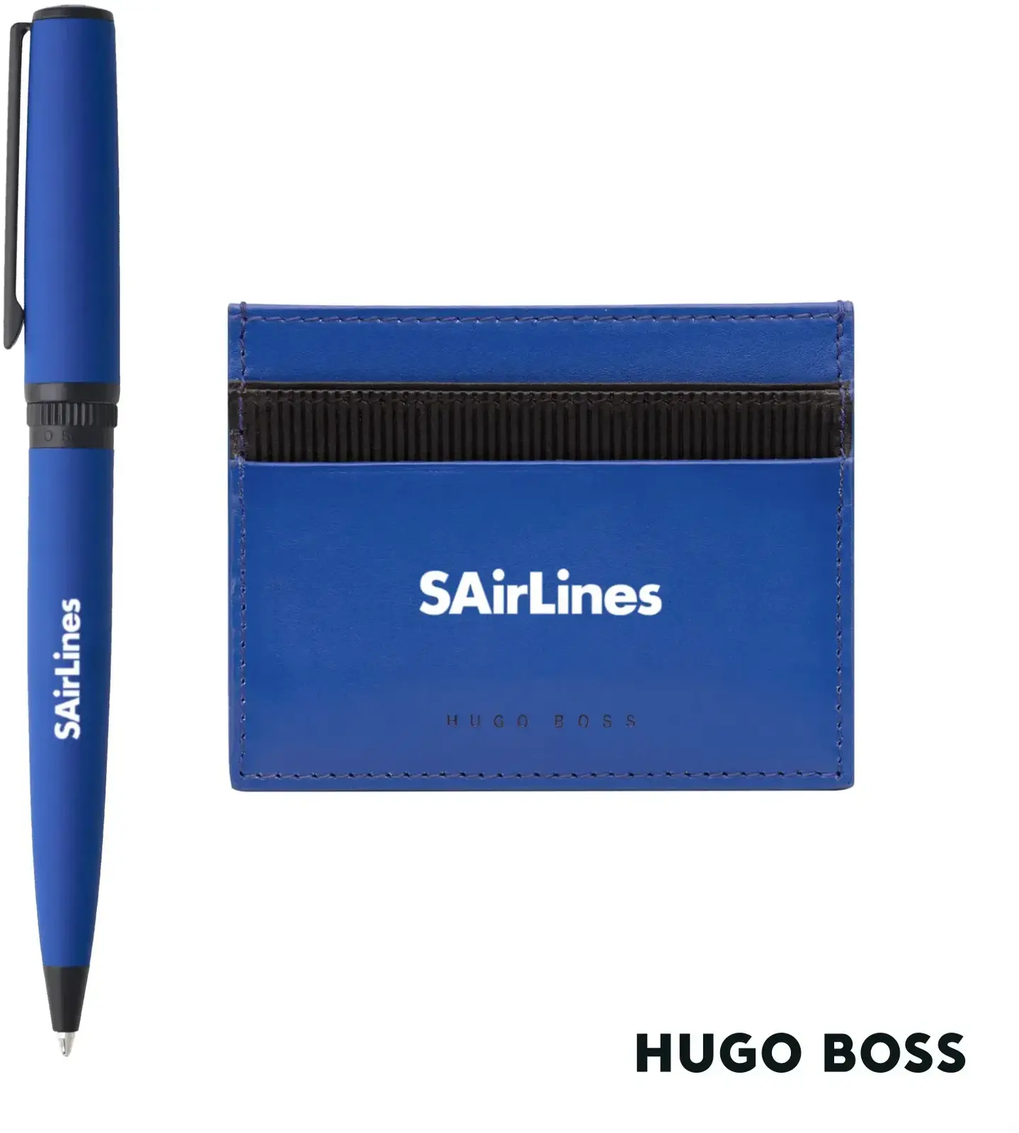 Hugo Boss Business Gift Set: Matrix Pen & Card Holder