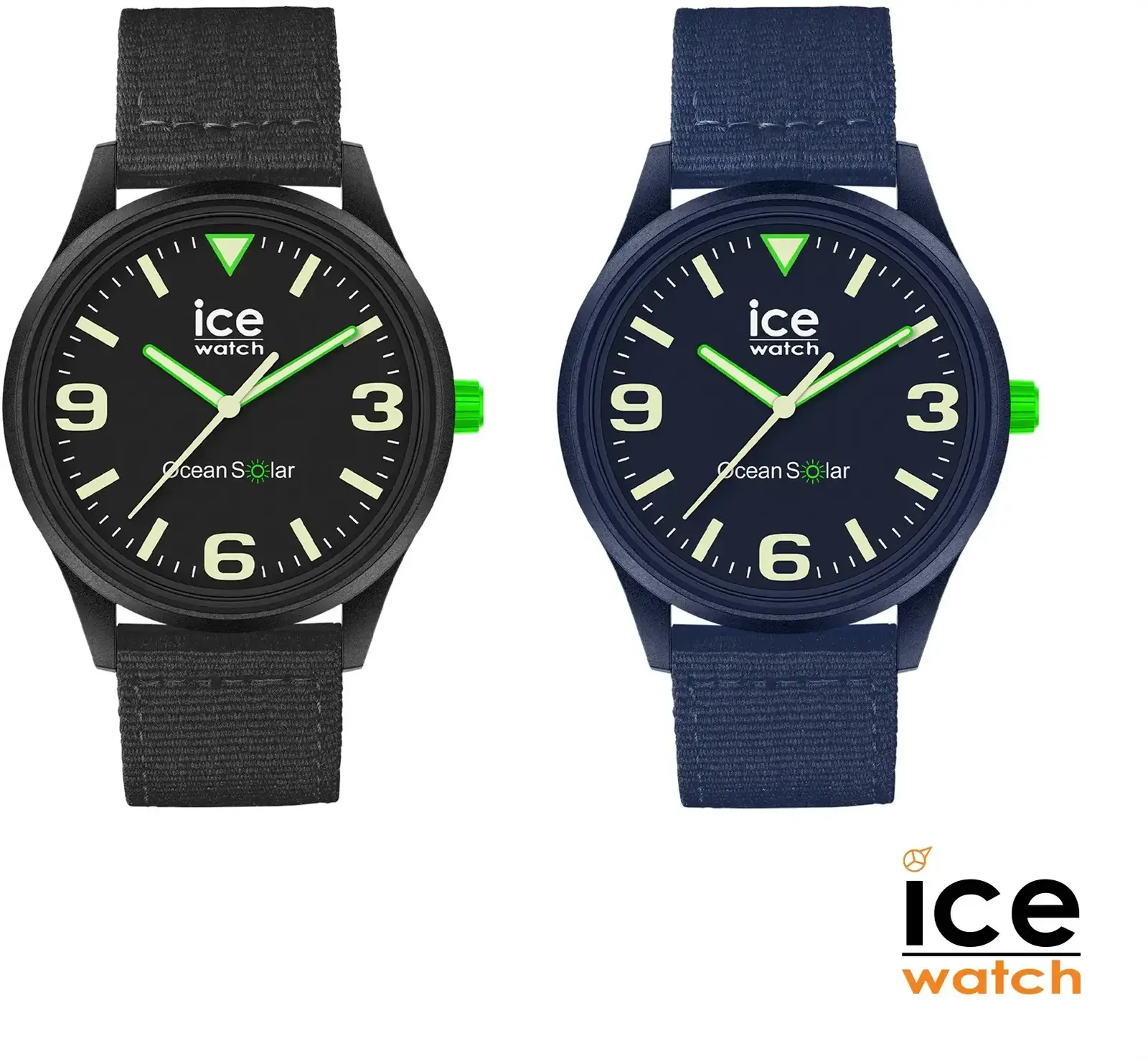 Solar-powered Recycled Ocean Plastic Watch by Ice-Watch