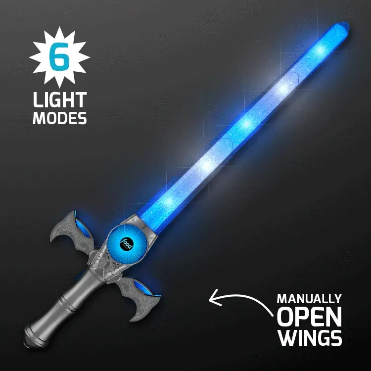 Icy Lights Medieval Toy Sword