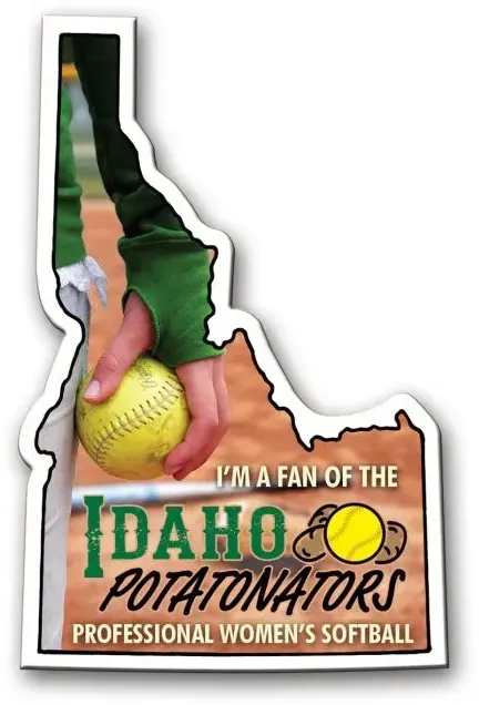 Custom Idaho State Magnet