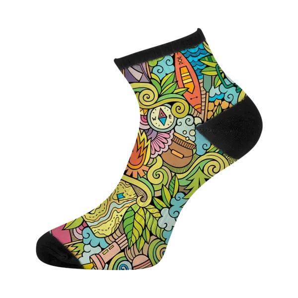 IMPORT Custom Mid-Rise Sport Style Sock