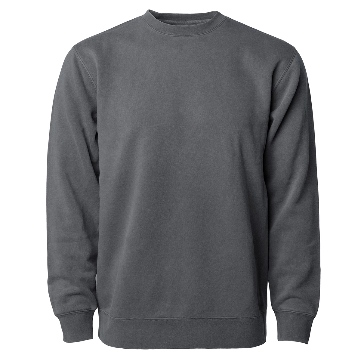 Independent Trading Company Unisex Midweight Pigment Dyed Crew Neck