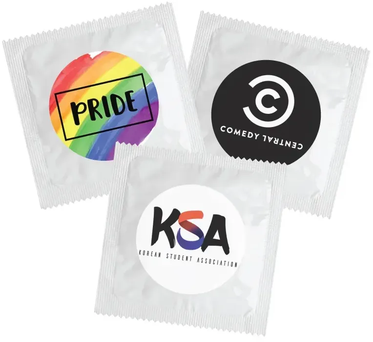 Custom Condom (Individual) - 4 Color Process Printing