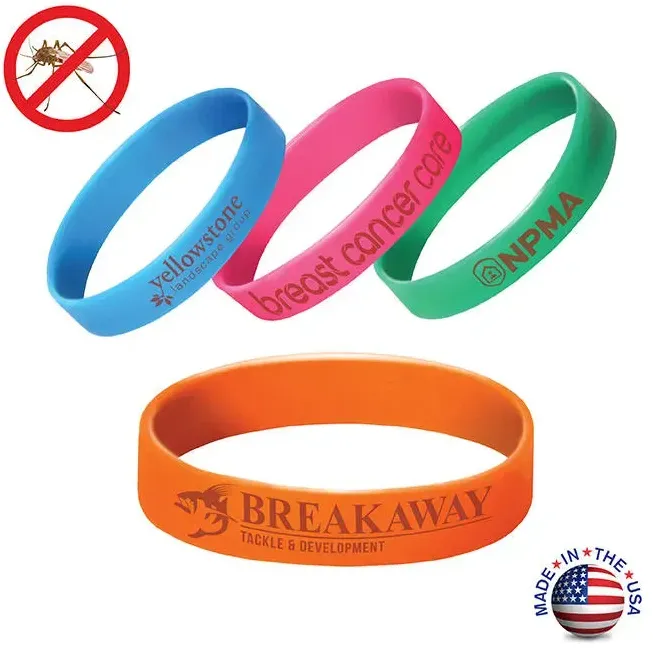 Reusable Insect Repellent Bracelet with Custom Engraving