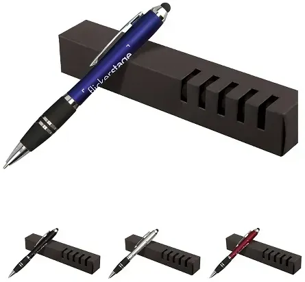 Personalized Chrome Stylus Pen Gift Set