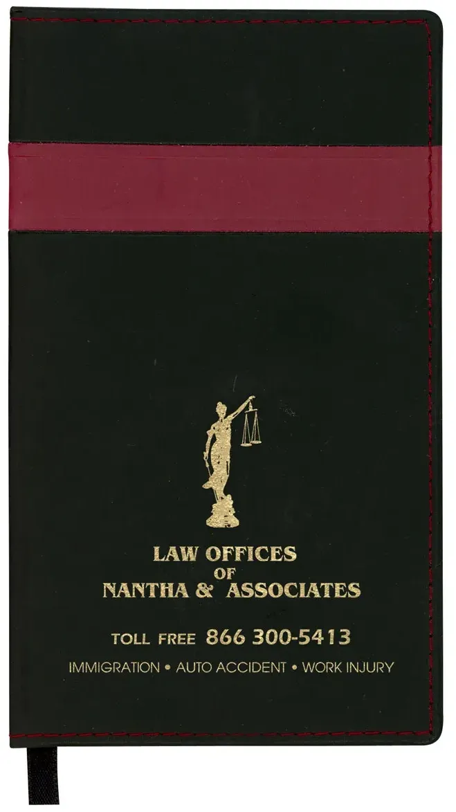 Customizable Joliett"-Two-Tone Vinyl Soft Cover Monthly Planner