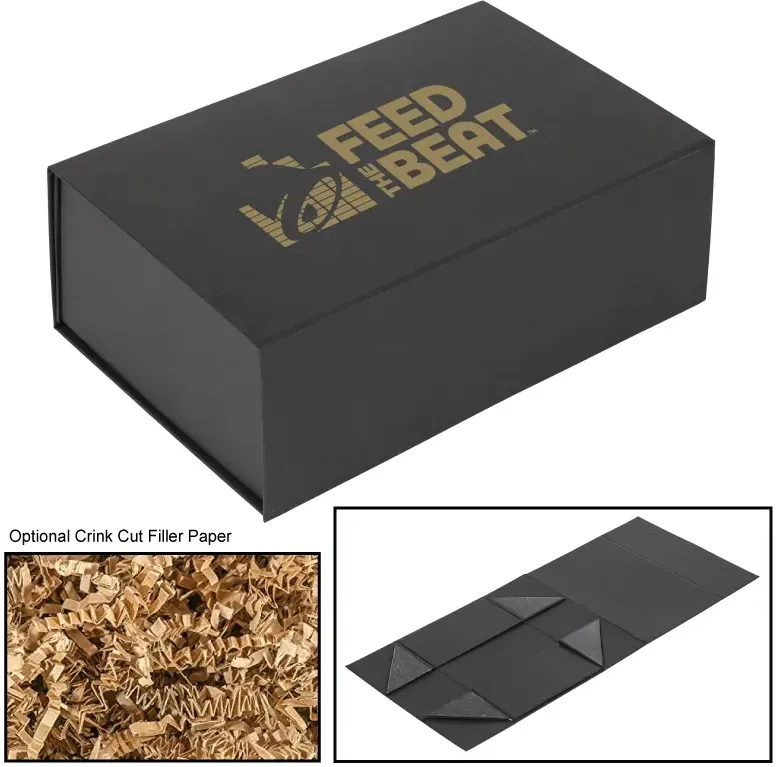 Personalized Jumbo Rigid Folding Cardboard Gift Box