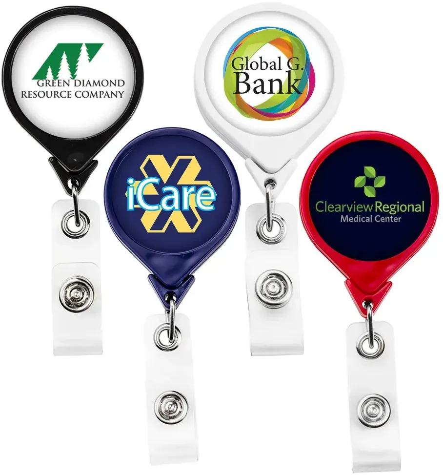 Personalized JUMBO Magnetic Round Badge Reel
