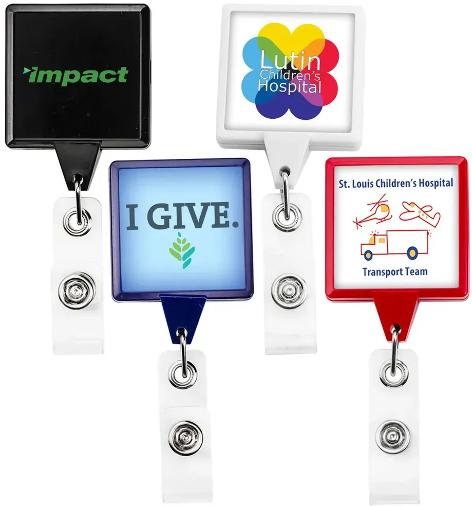 Customized JUMBO Badge Reel with Magnetic Back