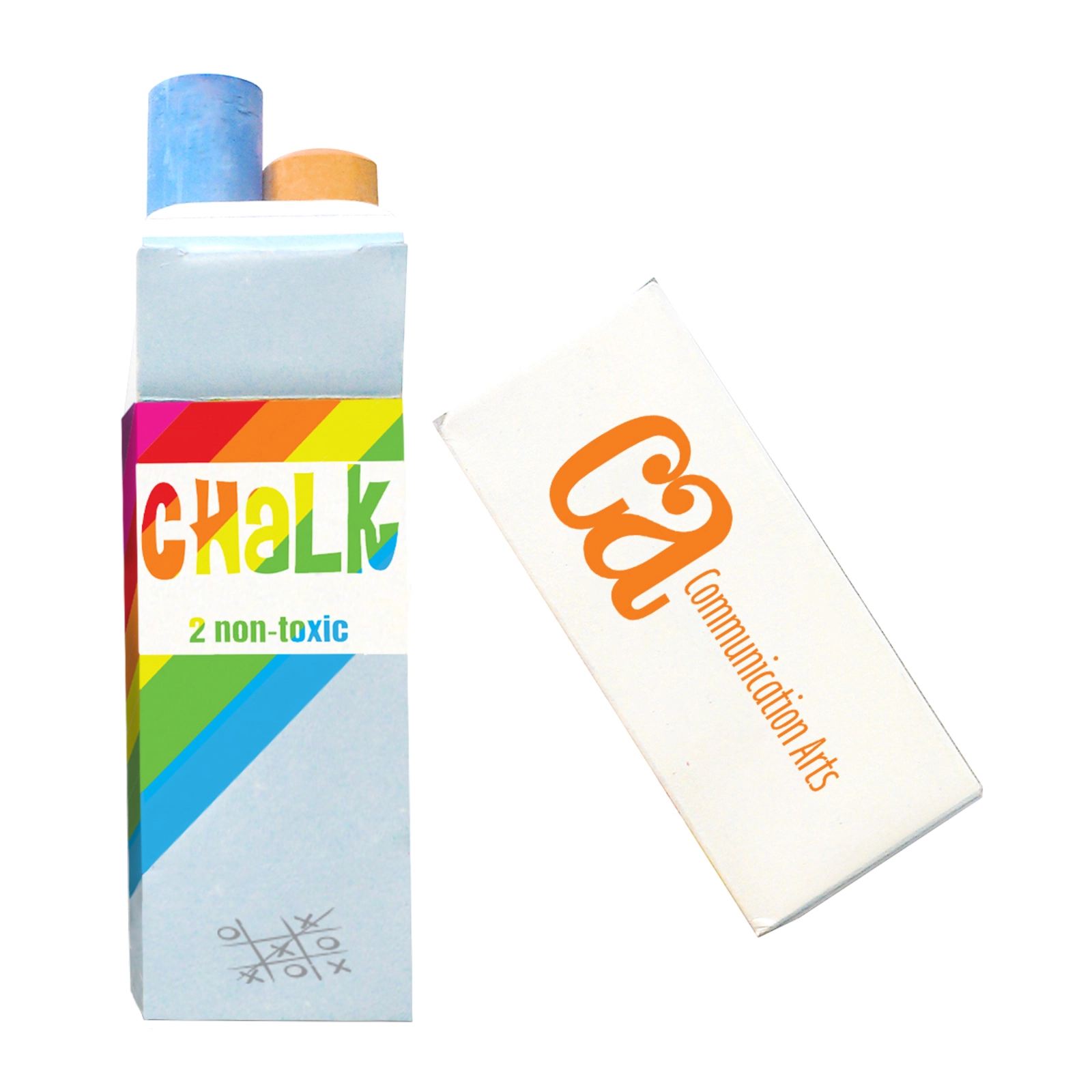 Jumbo Two-Piece Sidewalk Chalk