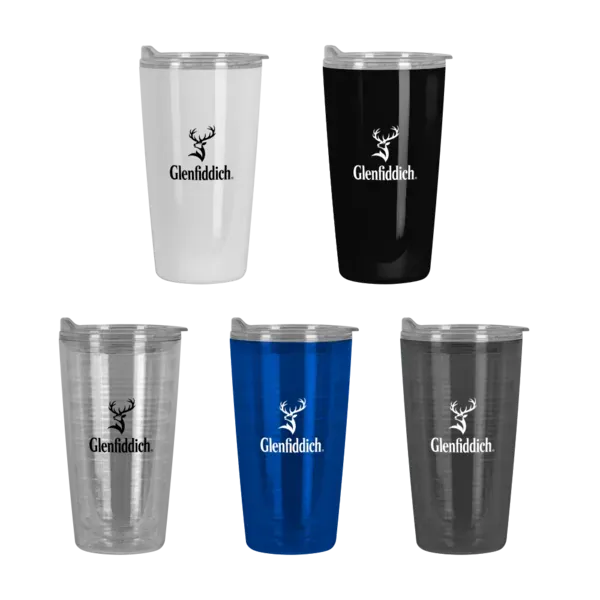 KALAHARI 16 oz. Double Wall Tritan™ Verano Tumbler with Clear Lid