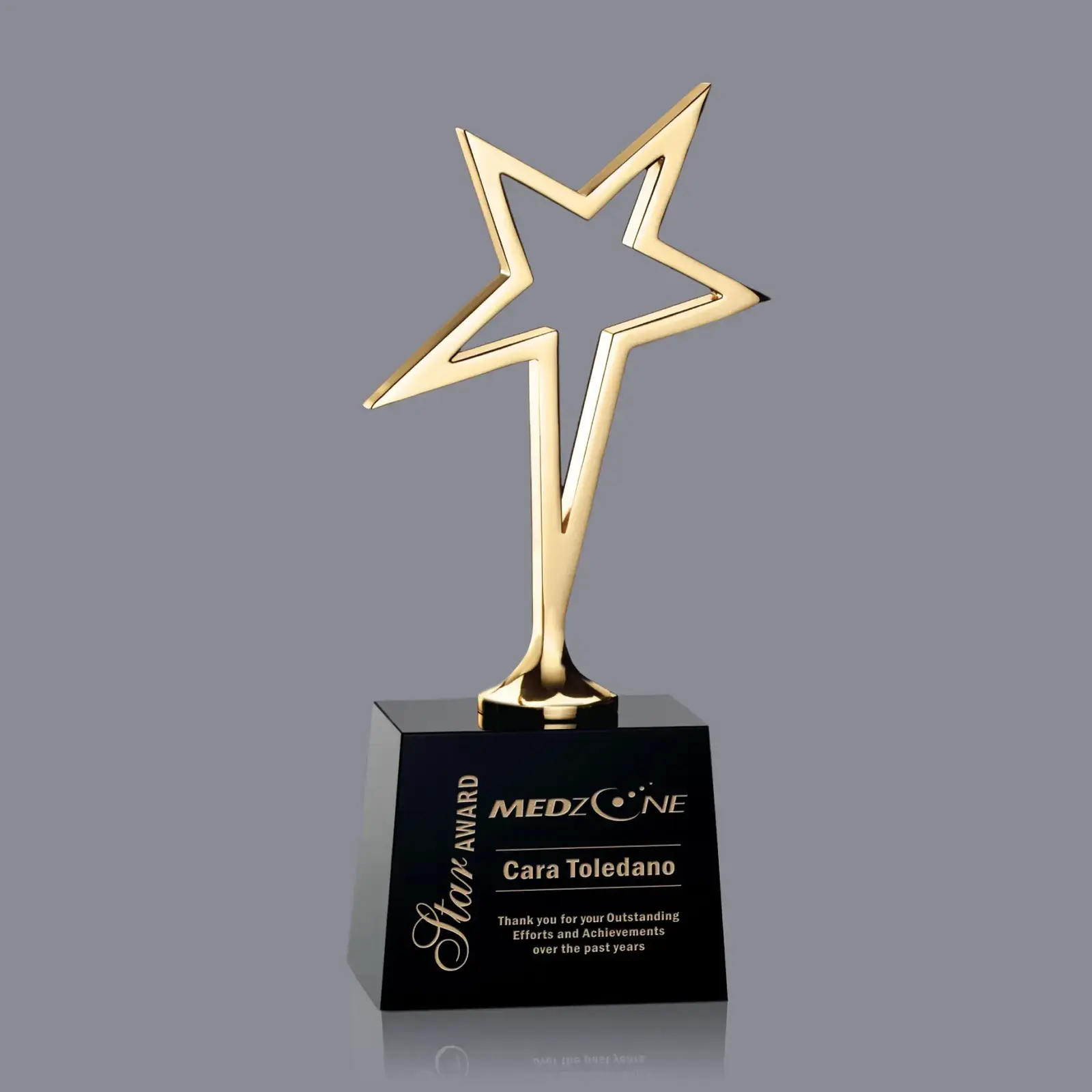 Star Performance Recognition Award Customizable