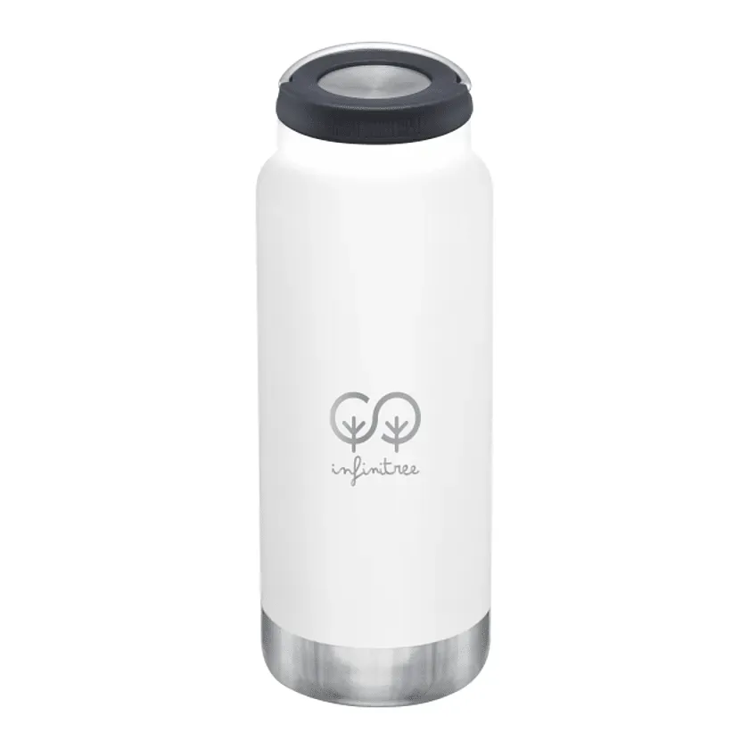 Branded Klean Kanteen Eco Water Bottle - TKWide with Loop Cap (32oz)