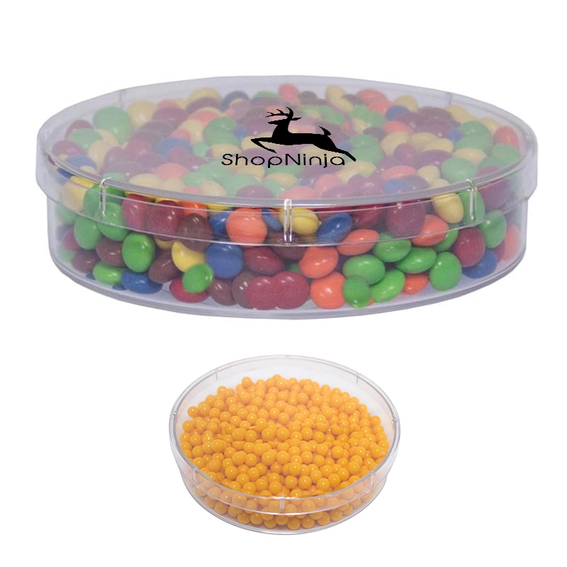 Large Round Show Piece - Colored Candy, Chocolate Littles