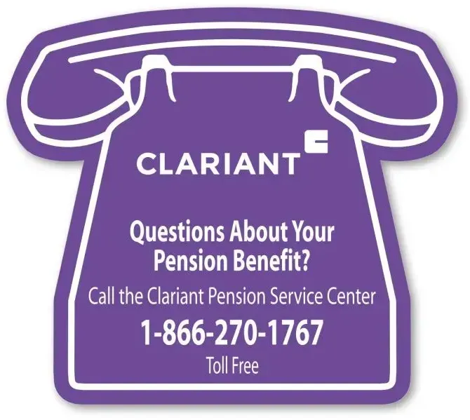 Personalized Large Telephone Magnet