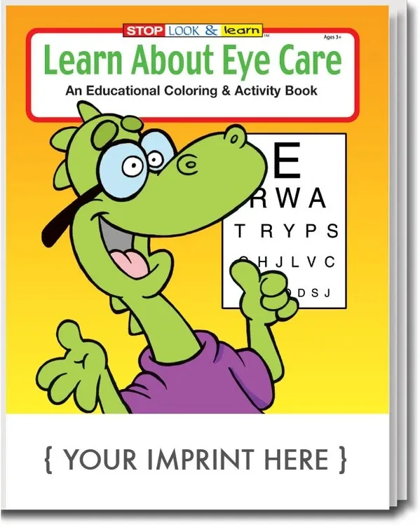 Learn About Eye Care Coloring & Activity Book