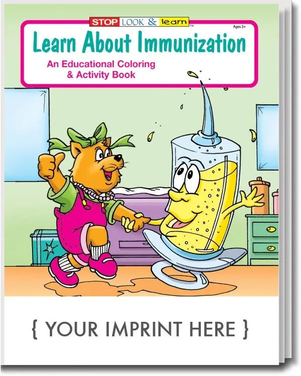 Learn About Immunization Coloring & Activity Book