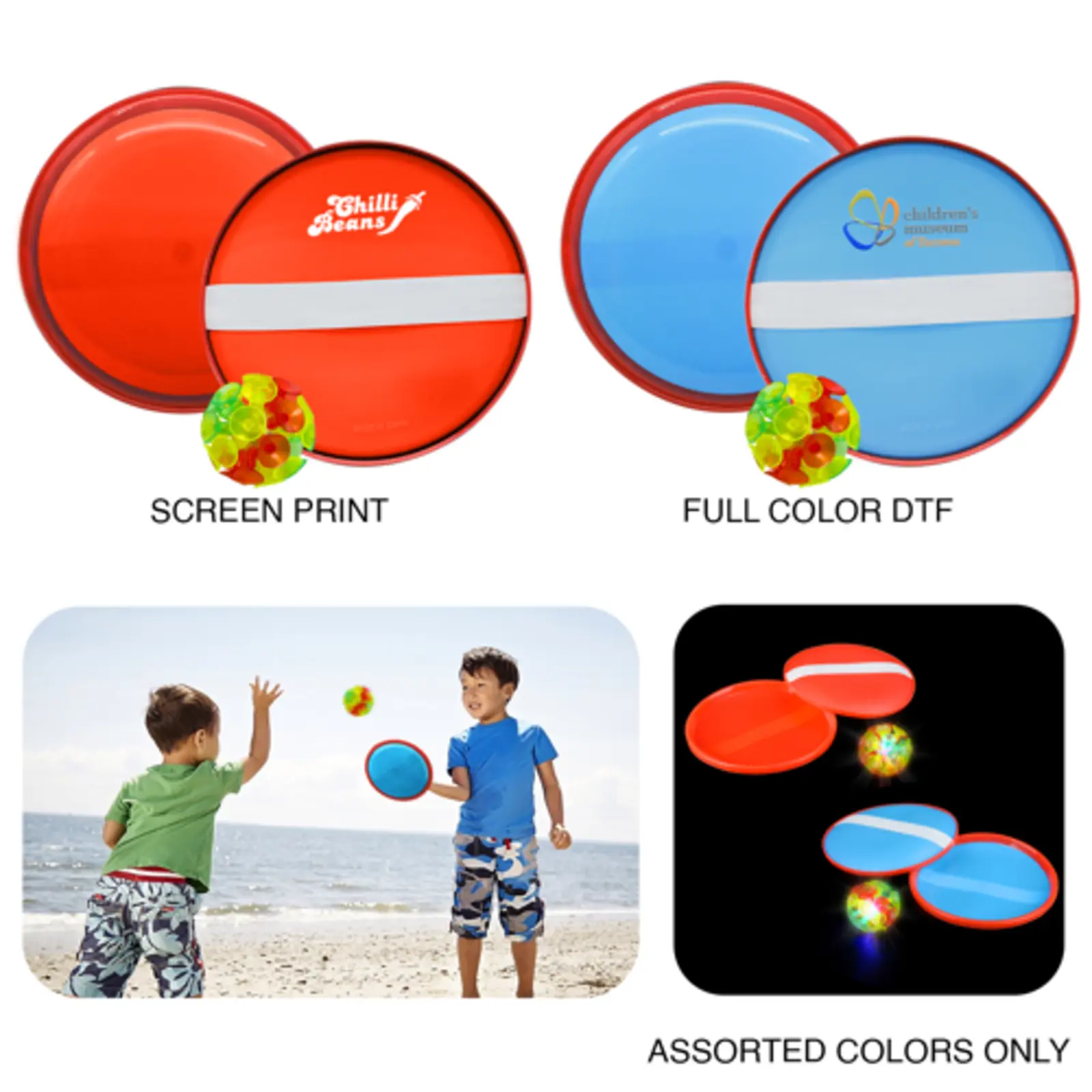 Personalized LED Ball & Mitt Game