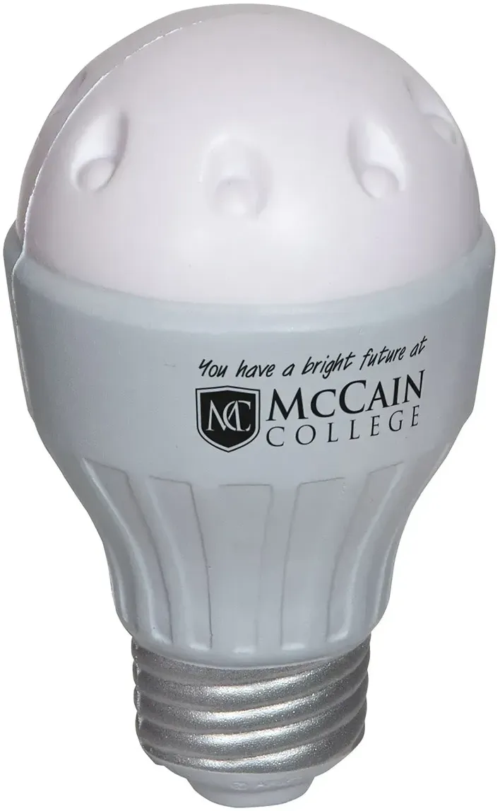 Custom LED Light Bulb Stress Reliever