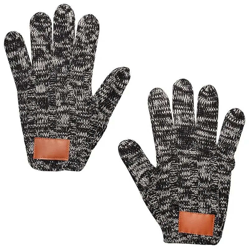 Leeman Heathered Knit Gloves