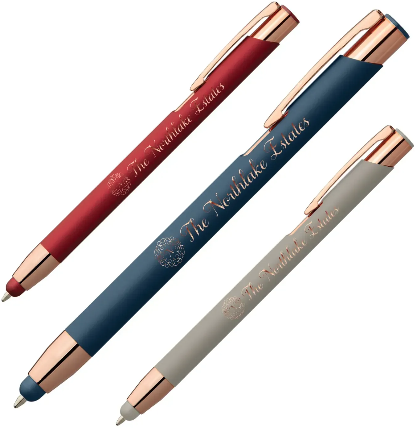 Rose Gold Personalized Stylus Pen