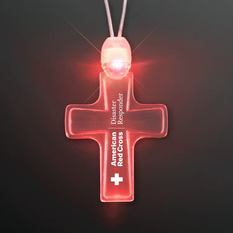 Light Up Cross Necklace