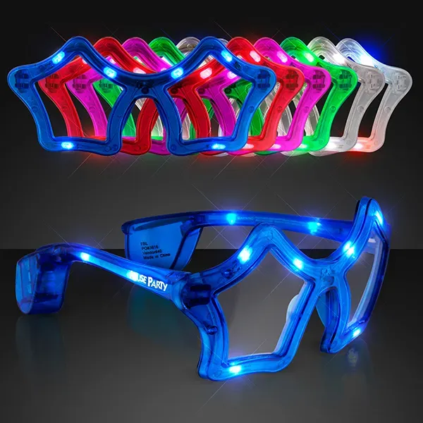 Light Up Flashing Sunglasses