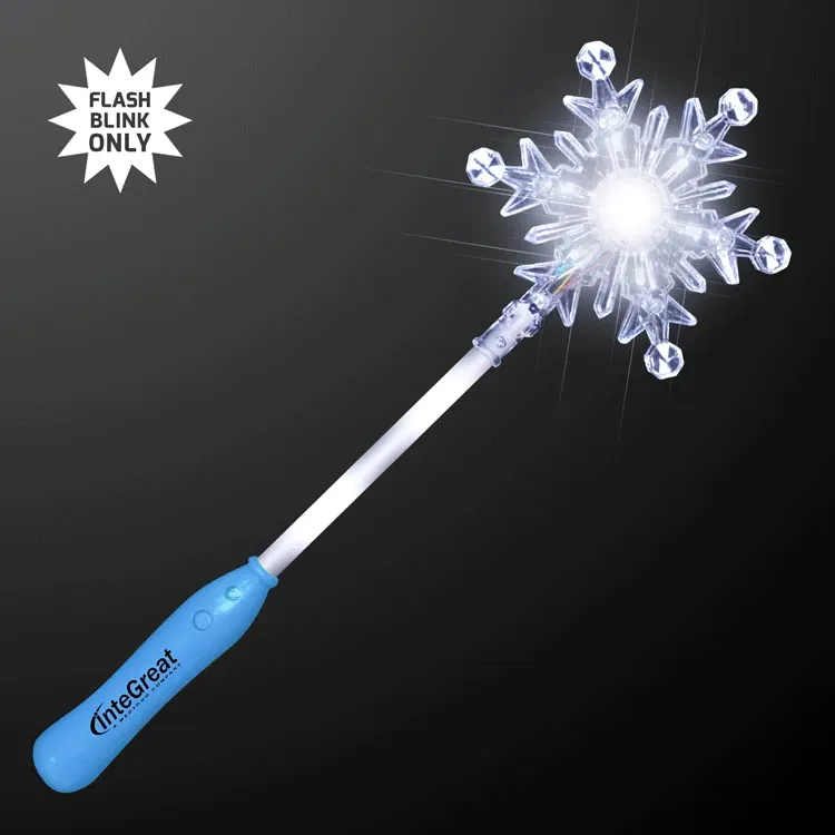 Light Up Snowflake Wand