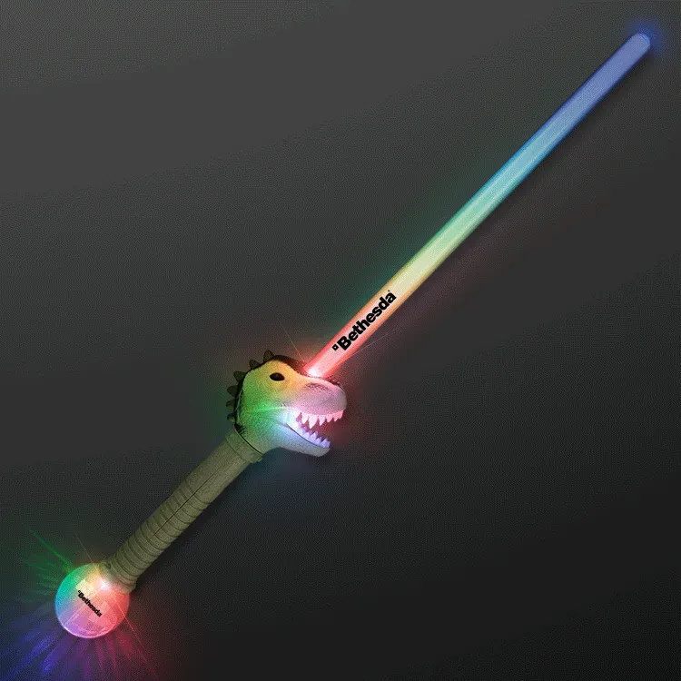 Light Up T-Rex Dinosaur Sword