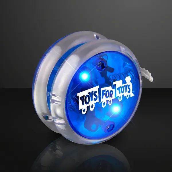 Light Up Toys Blue Flashing Yo Yo