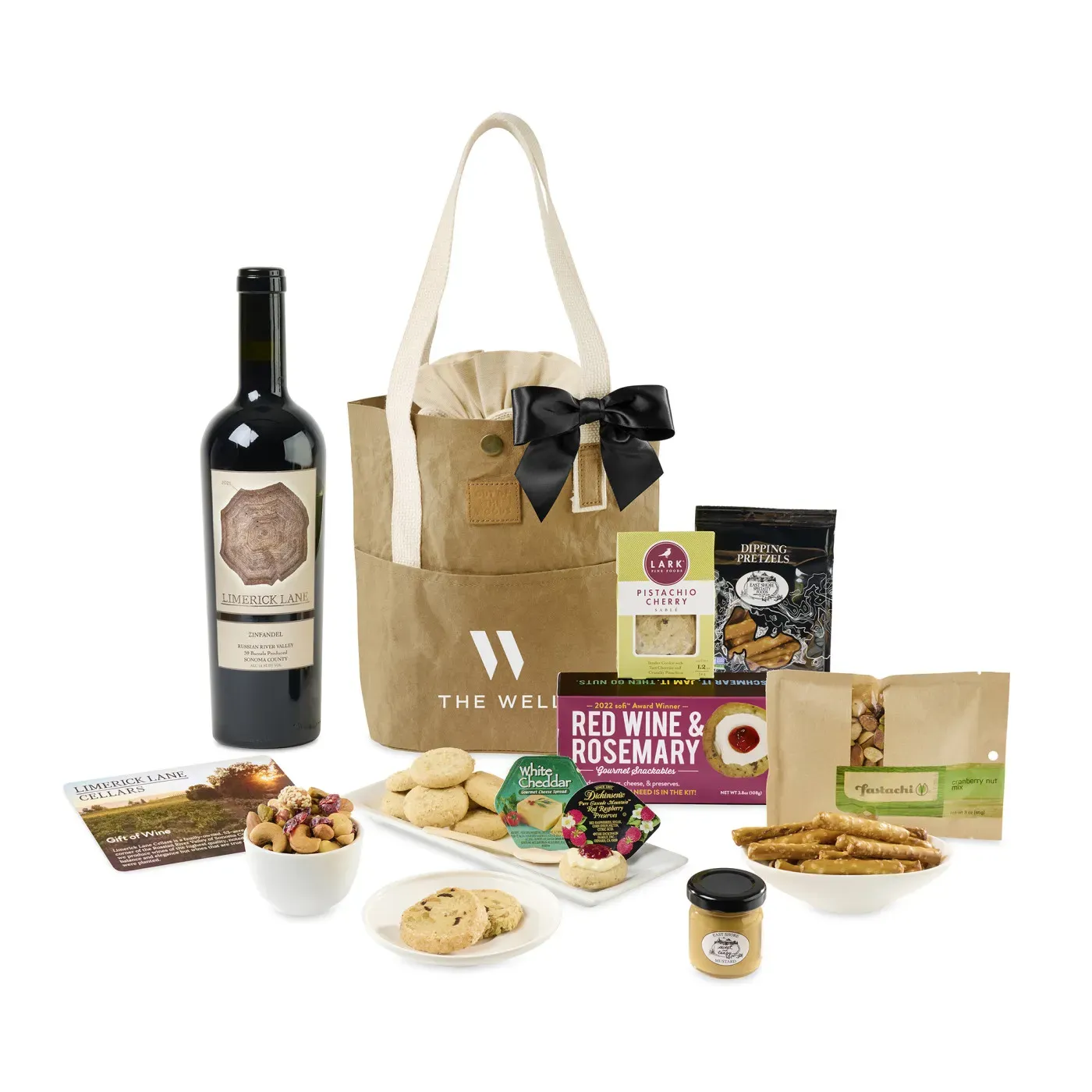 Limerick Lane Cellars It's Wine Time Gourmet Gift Set