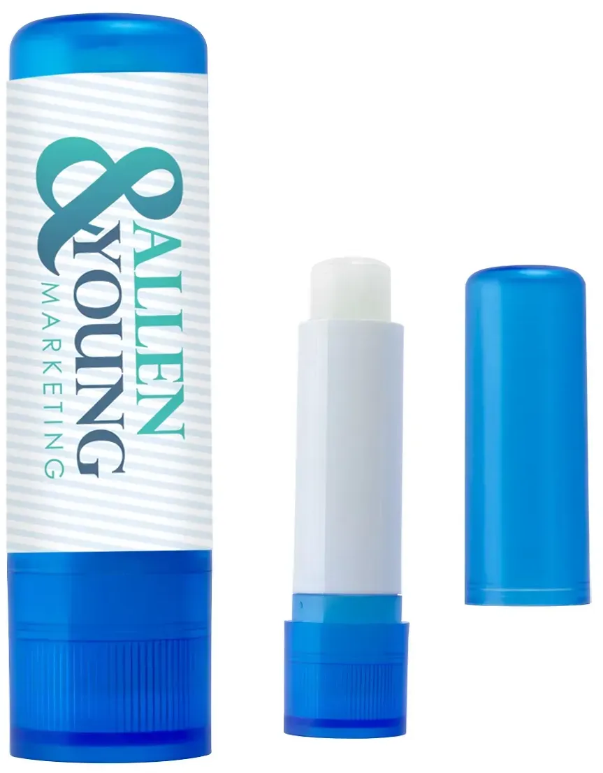 Imprinted Lip Balm In Color Tube