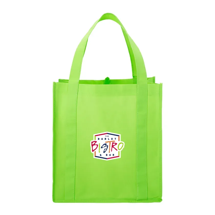 Custom Non-Woven Grocery Tote - Little Juno