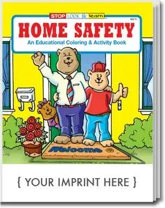 Logo Home Safety Coloring Book