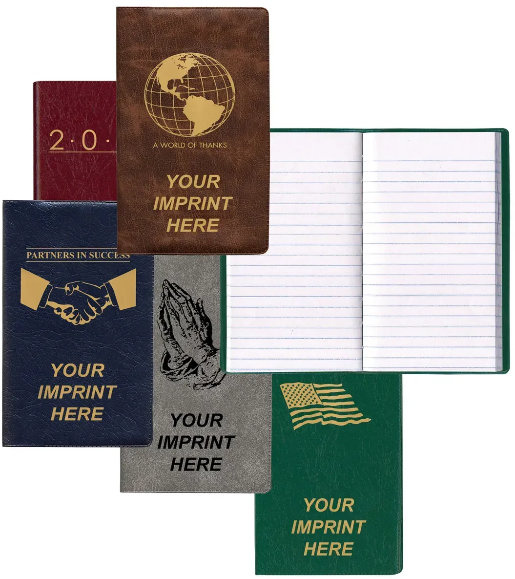 Customized Logo Tally Book (Executive Vinyl Soft Cover)