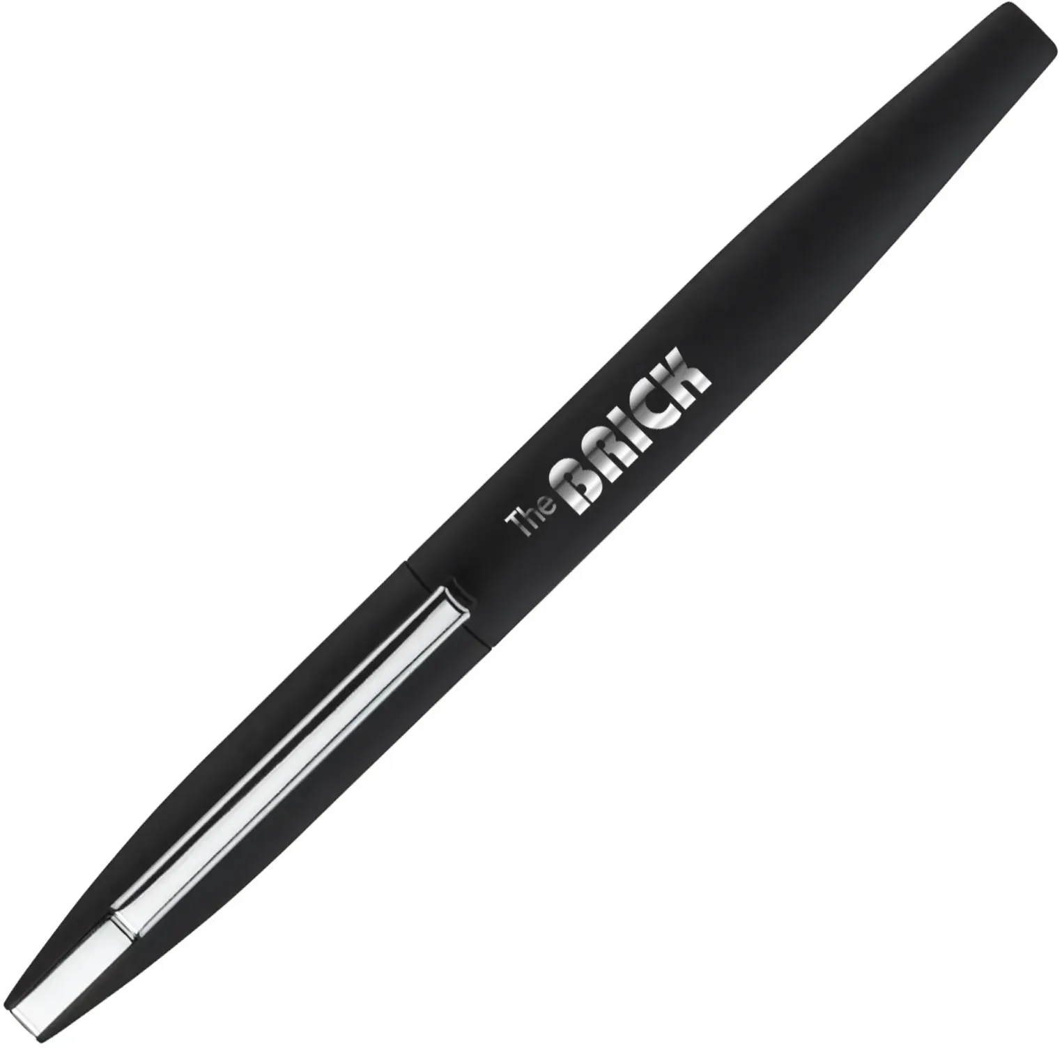 London Rubber Touch Custom Roller Pen