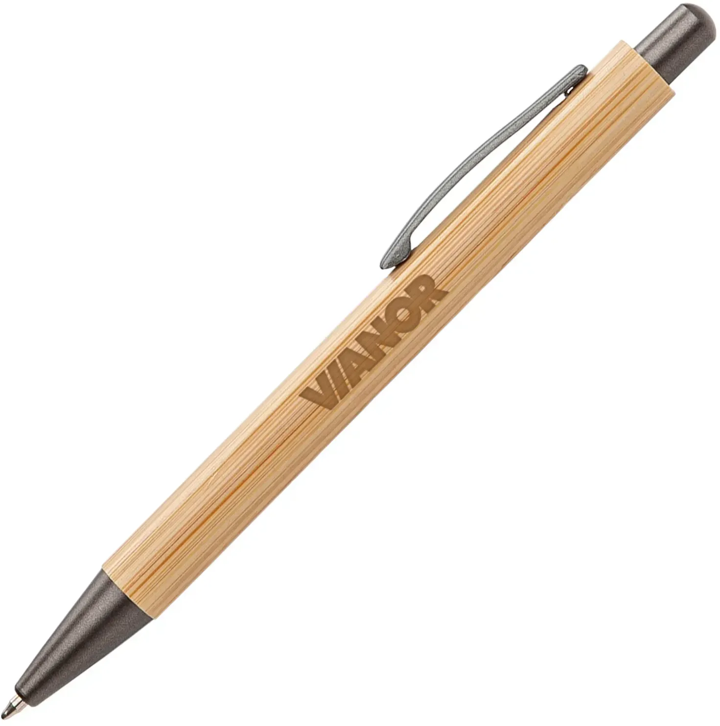 Lucky Clicker Bamboo Pen