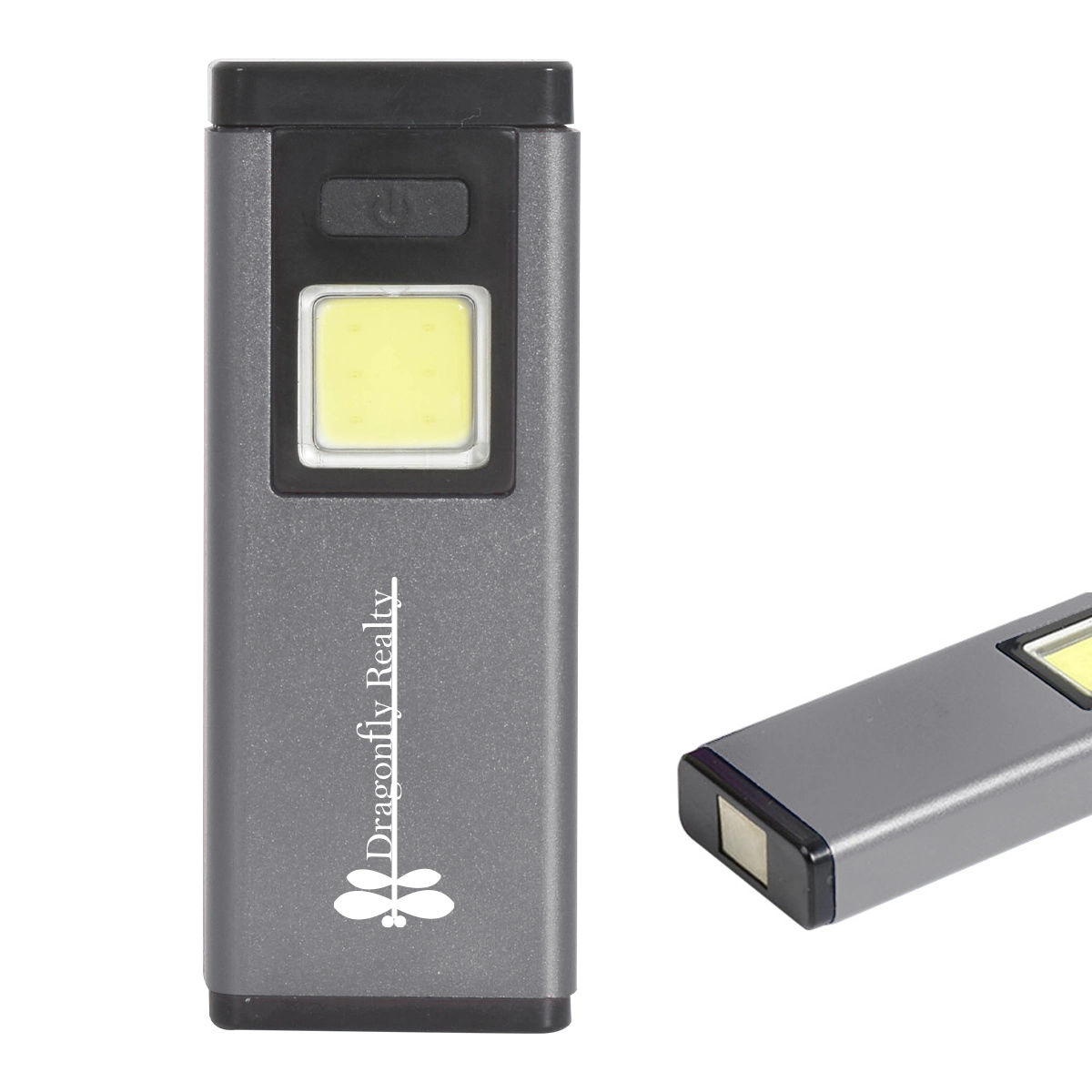 Logo Magnetic Cob Flashlight