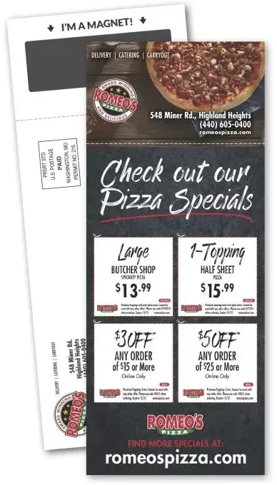 Magnetic Stick Up with Perforation