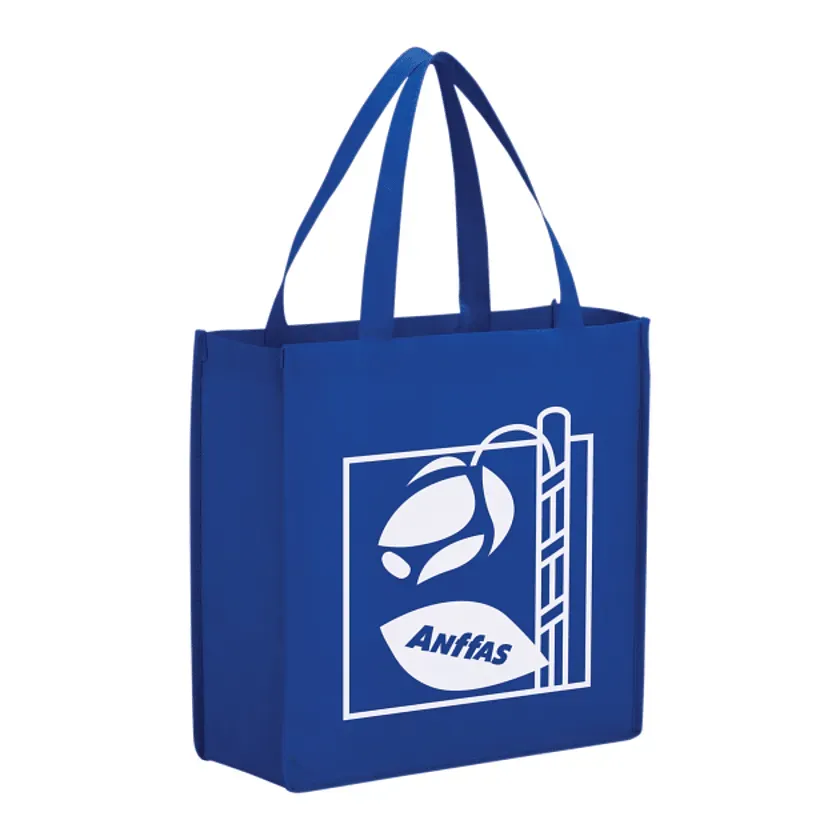 Custom Non-Woven Shopper Tote - Main Street