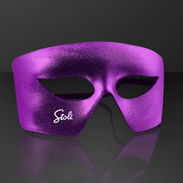 Mardi Gras Costume Mask (NON-Light Up)