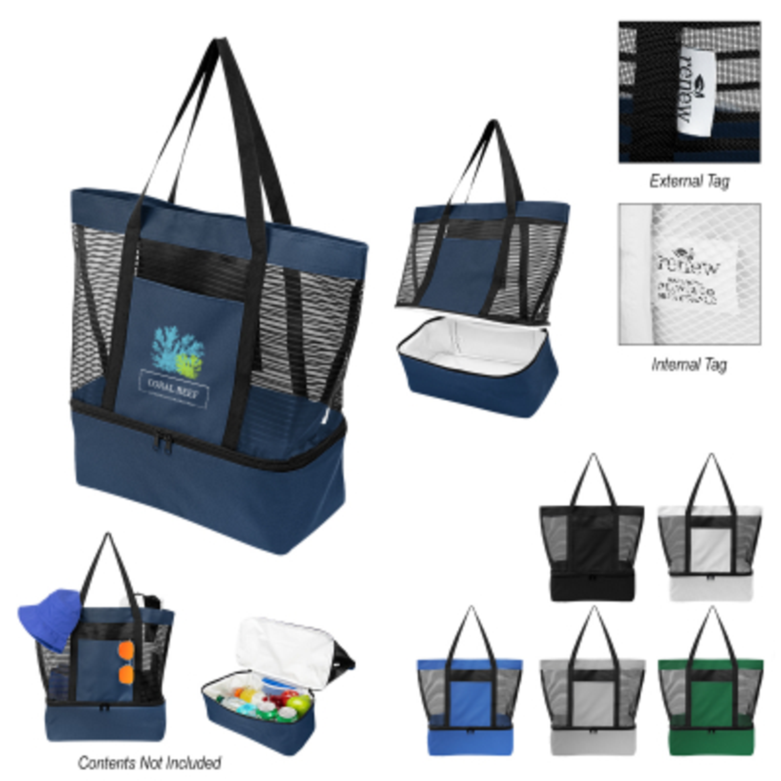 Marley rPET Tote Bag With Cooler Compartment