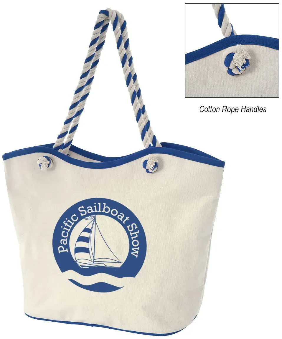 Maui 8 Oz. Laminated Cotton Tote Bag