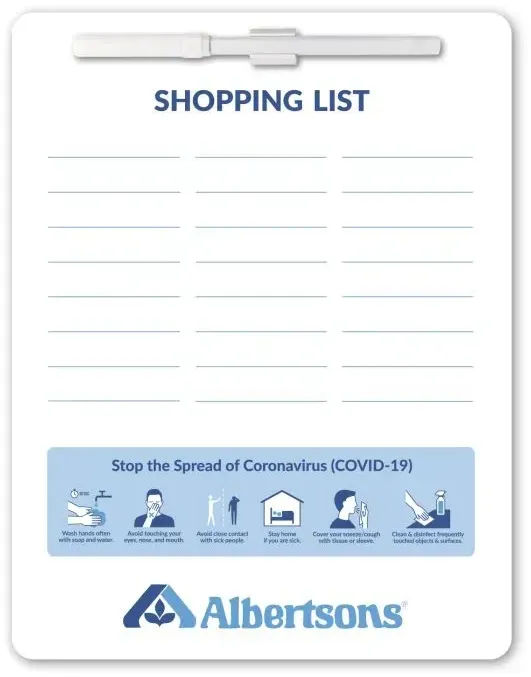 Memo Board 8-1/2 x 11 w/ Mag